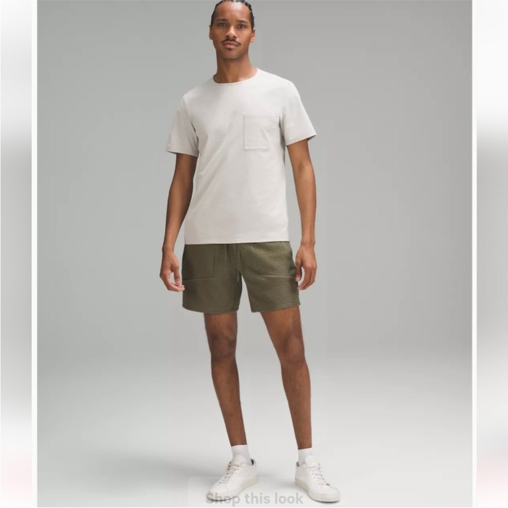 Lululemon Athletica Black Textured Shorts